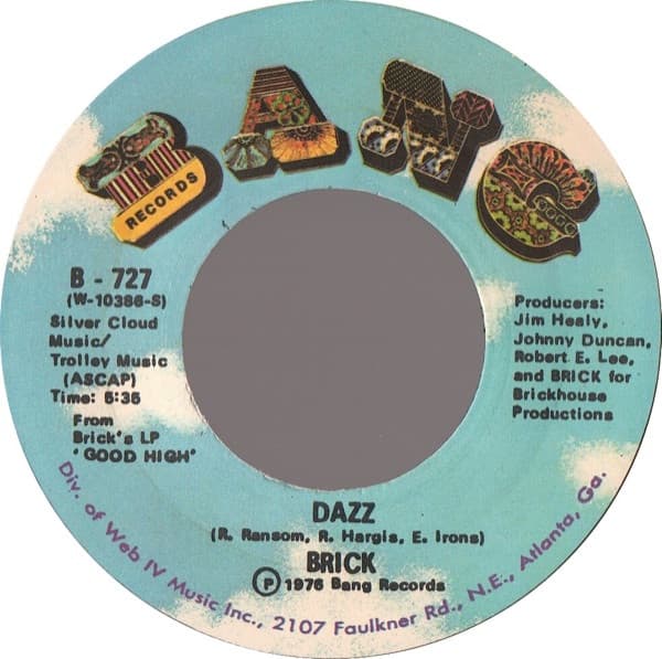 Brick – Dazz vinyl cover art