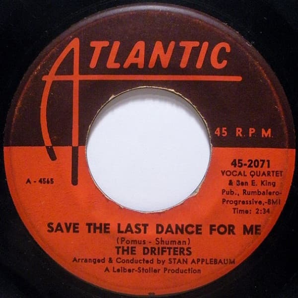 The Drifters – Nobody But Me vinyl cover art