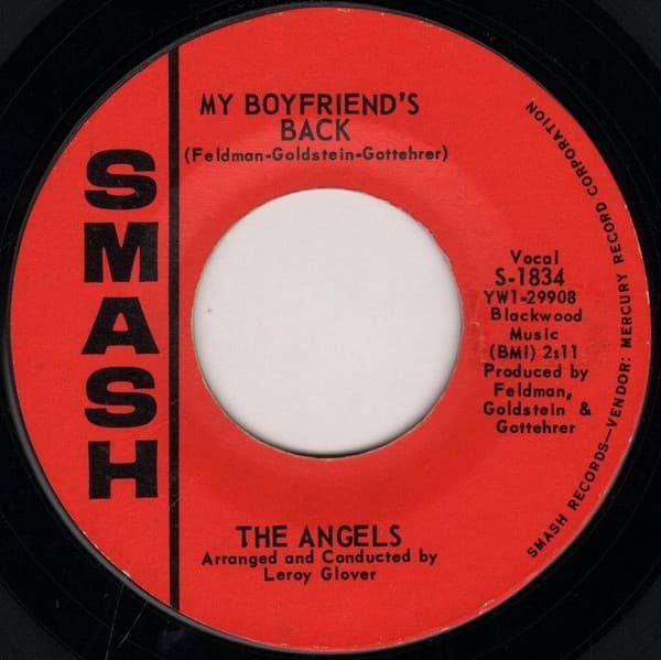 The Angels (3) – (Love Me) Now vinyl cover art