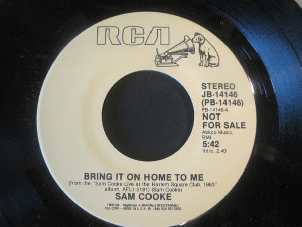 Bring It On Home To Me / Nothing Can Change This Love