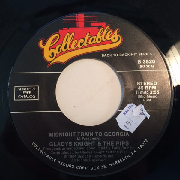 Midnight Train To Georgia / Where Peaceful Waters Flow