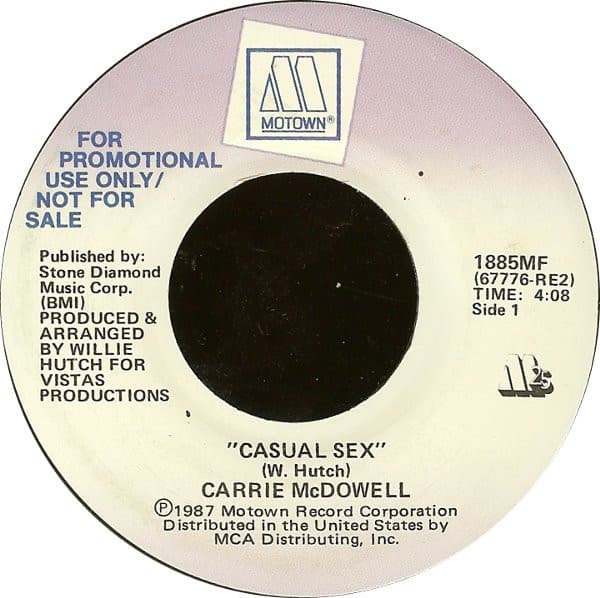 Carrie Mcdowell – Casual Sex vinyl cover art