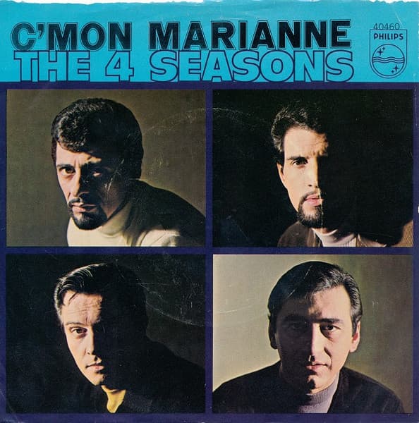 The Four Seasons – C'Mon Marianne vinyl cover art
