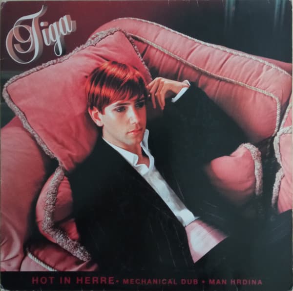 Tiga – Hot In Herre vinyl cover art