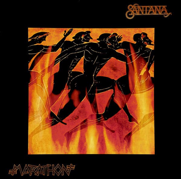 Santana – Marathon vinyl cover art