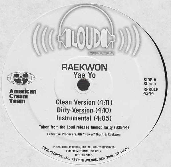 Raekwon – 100 Rounds vinyl cover art