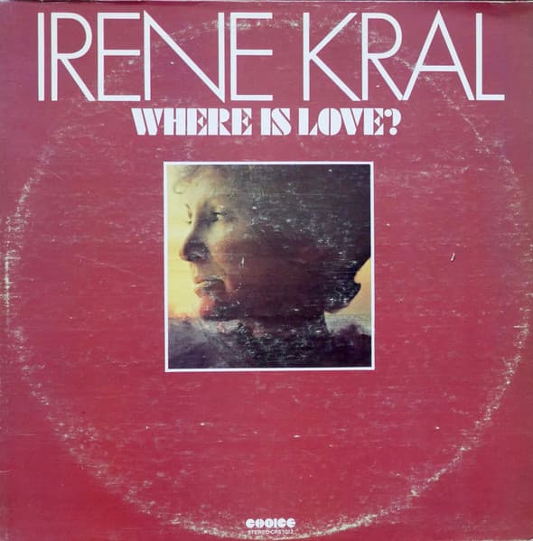 Irene Kral – Where Is Love? vinyl cover art