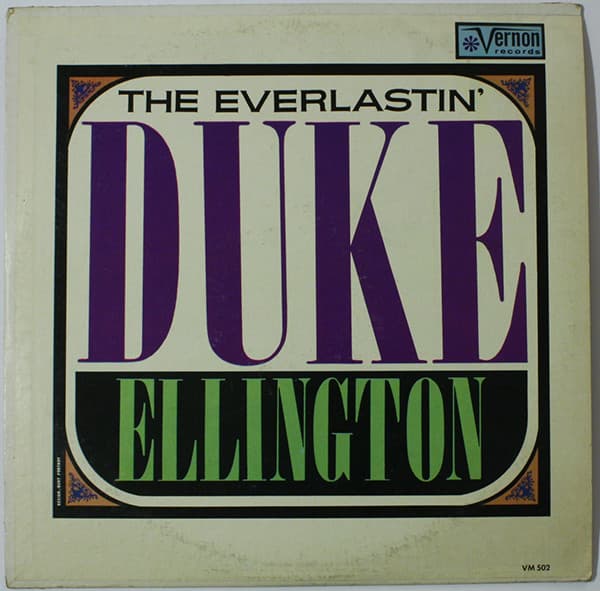 Duke Ellington – The Everlastin' Duke Ellington vinyl cover art