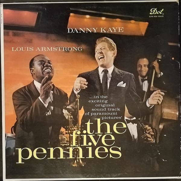 Louis Armstrong Danny Kaye (2) – The Five Pennies vinyl cover art