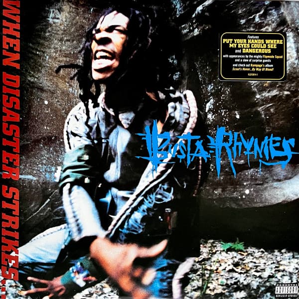 Busta Rhymes – When Disaster Strikes... vinyl cover art