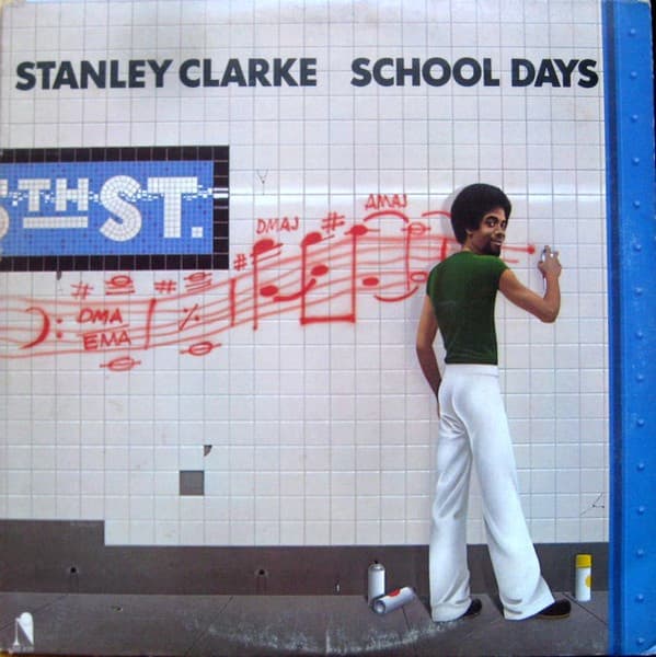 Stanley Clarke – School Days vinyl cover art