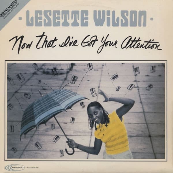 Lesette Wilson – Now That I'Ve Got Your Attention vinyl cover art