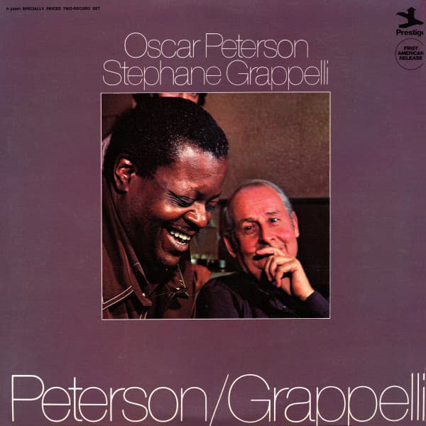 StéPhane Grappelli Oscar Peterson – Peterson/Grappelli vinyl cover art