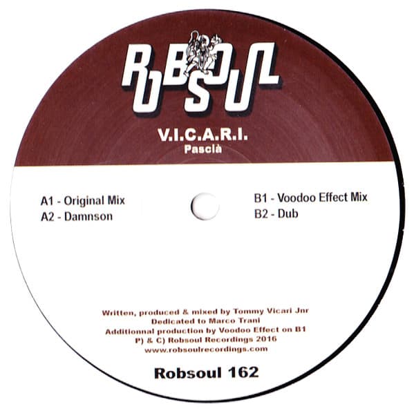 V.I.C.A.R.I. – House - Pascià vinyl cover art