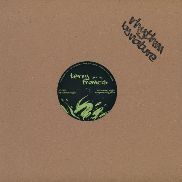 Terry Francis – Tech House - Juice Ep vinyl cover art