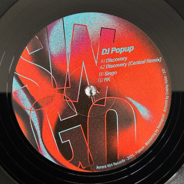 Dj Popup – Deep House - Singo vinyl cover art
