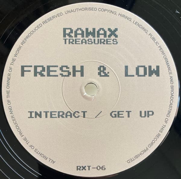 Fresh & Low – Get Up vinyl cover art