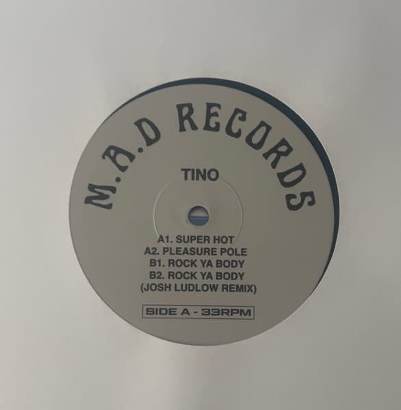 Tino (62) – House - Super Hot Ep vinyl cover art