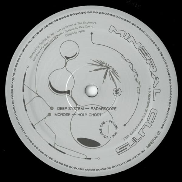 Morose Deep System – Techno - Mineral 01 vinyl cover art