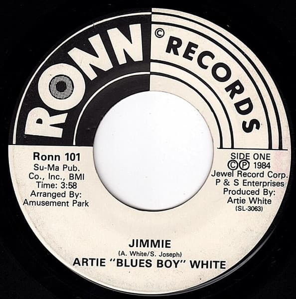 Artie White – What Pleases You Pleases Me vinyl cover art