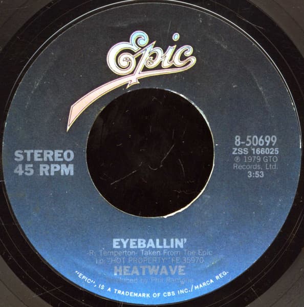 Heatwave – Birthday vinyl cover art