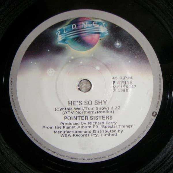 Pointer Sisters – Movin' On vinyl cover art