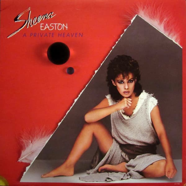 Sheena Easton – A Private Heaven vinyl cover art