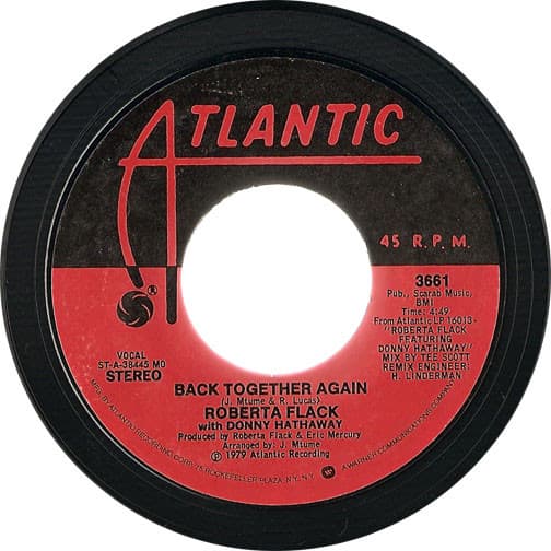 Donny Hathaway Roberta Flack – God Don'T Like Ugly vinyl cover art