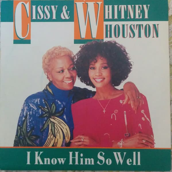 Whitney Houston Cissy Houston – Synth-Pop - I Know Him So Well vinyl cover art