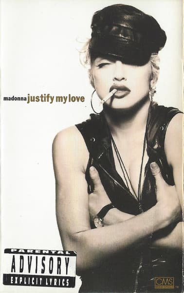 Madonna – House - Justify My Love vinyl cover art