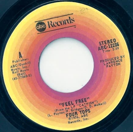 Four Tops – I Know You Like It vinyl cover art