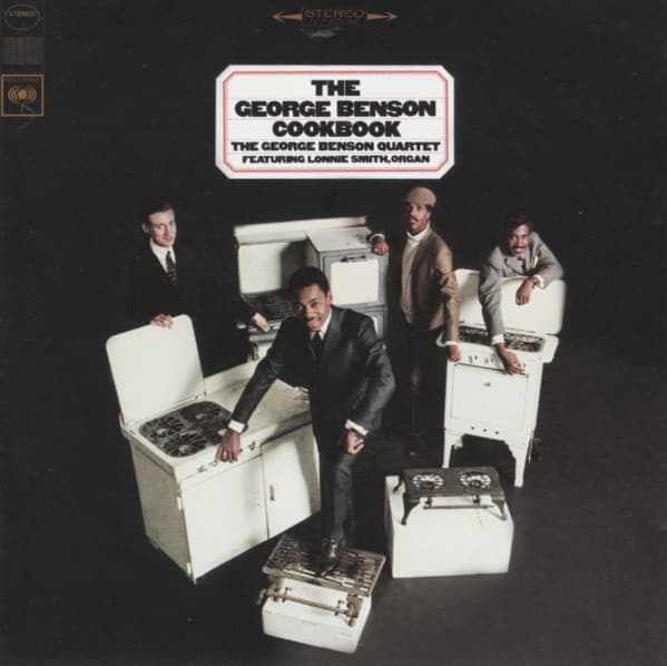 Lonnie Smith The George Benson Quartet – The George Benson Cookbook vinyl cover art