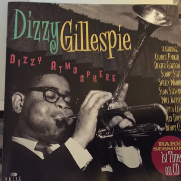 Dizzy Gillespie – Dizzy Atmosphere vinyl cover art