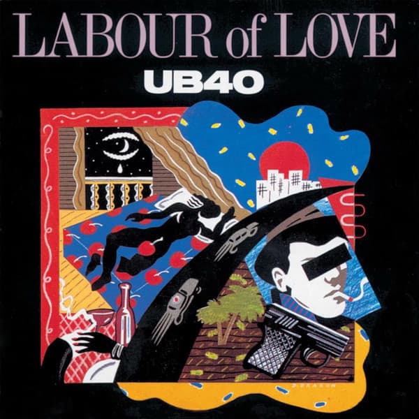 Ub40 – Labour Of Love vinyl cover art