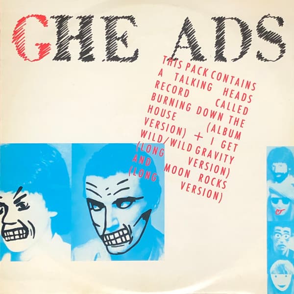 Talking Heads – Burning Down The House (Album Version) vinyl cover art