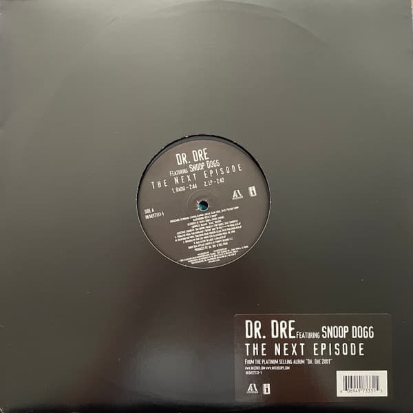 Snoop Dogg Dr. Dre – The Next Episode vinyl cover art