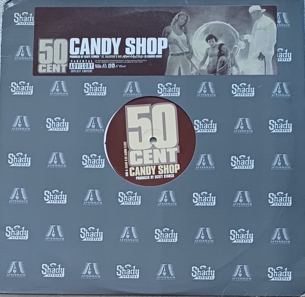50 Cent – Candy Shop vinyl cover art
