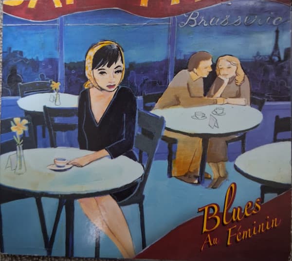 Various – Hip French Chanson By Bluesy Ladies Volume 1 vinyl cover art