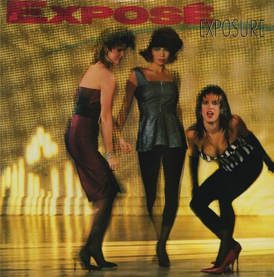 Exposé – Exposure vinyl cover art