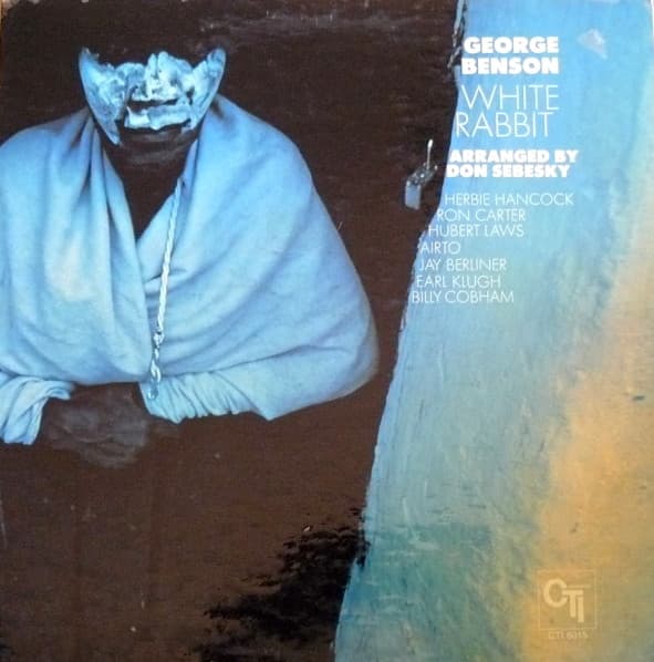 George Benson – White Rabbit vinyl cover art