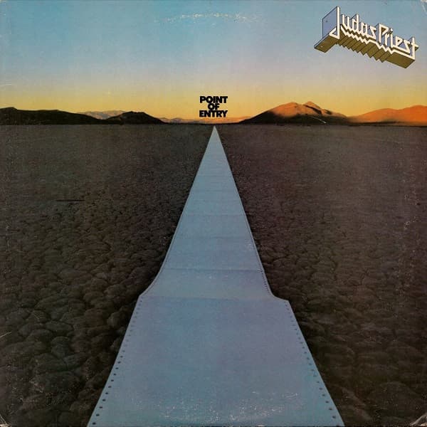 Judas Priest – Point Of Entry vinyl cover art