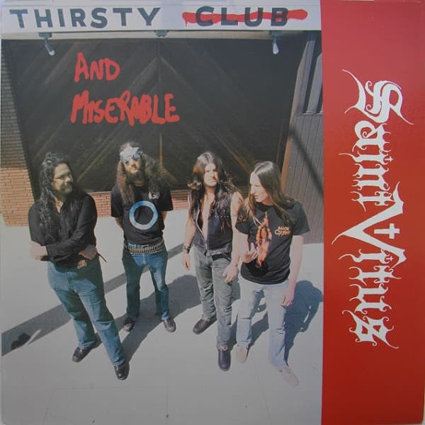 Saint Vitus – Thirsty And Miserable vinyl cover art