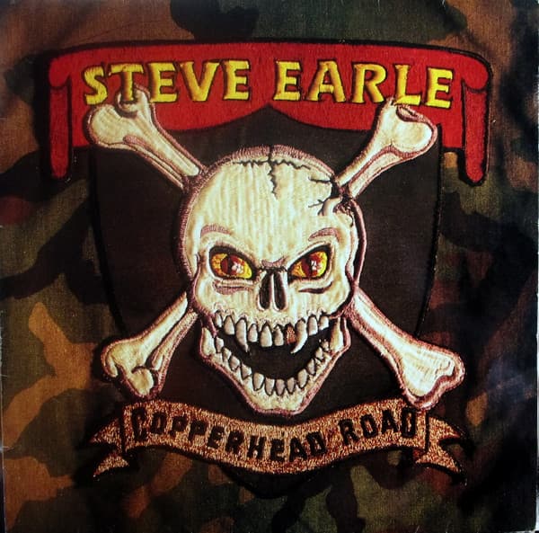 Steve Earle – Copperhead Road vinyl cover art