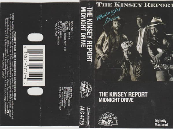 The Kinsey Report – Midnight Drive vinyl cover art
