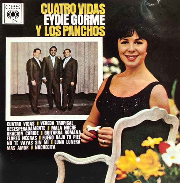 Trio Los Panchos Eydie Gormé – Cuatro Vidas vinyl cover art