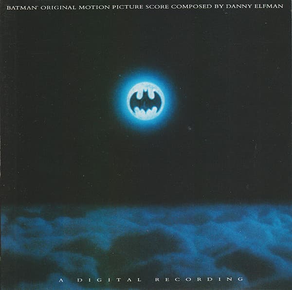 Danny Elfman – Batman (Original Motion Picture Score) vinyl cover art