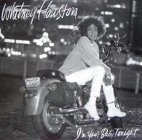Whitney Houston – I'M Your Baby Tonight vinyl cover art