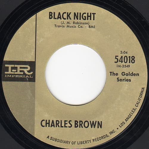 Charles Brown – Drifting Blues vinyl cover art