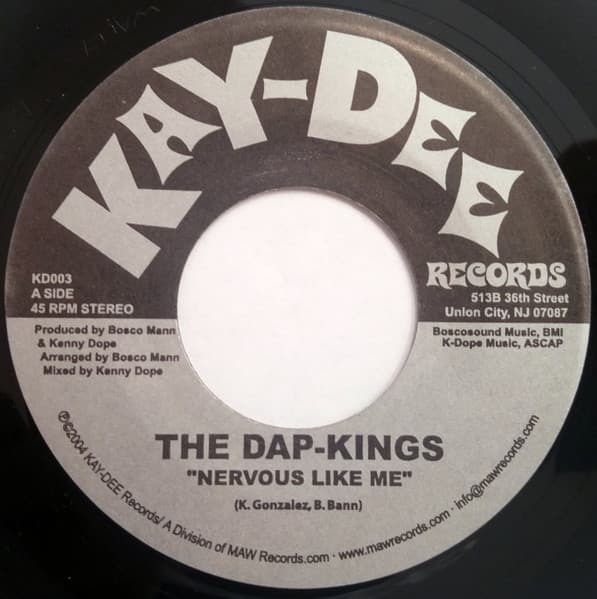 The Dap-Kings – Nervous Like Me vinyl cover art