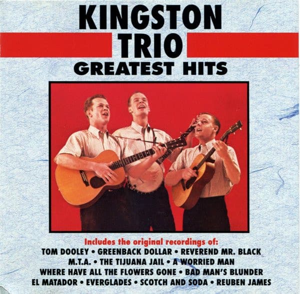 Kingston Trio – Greatest Hits vinyl cover art